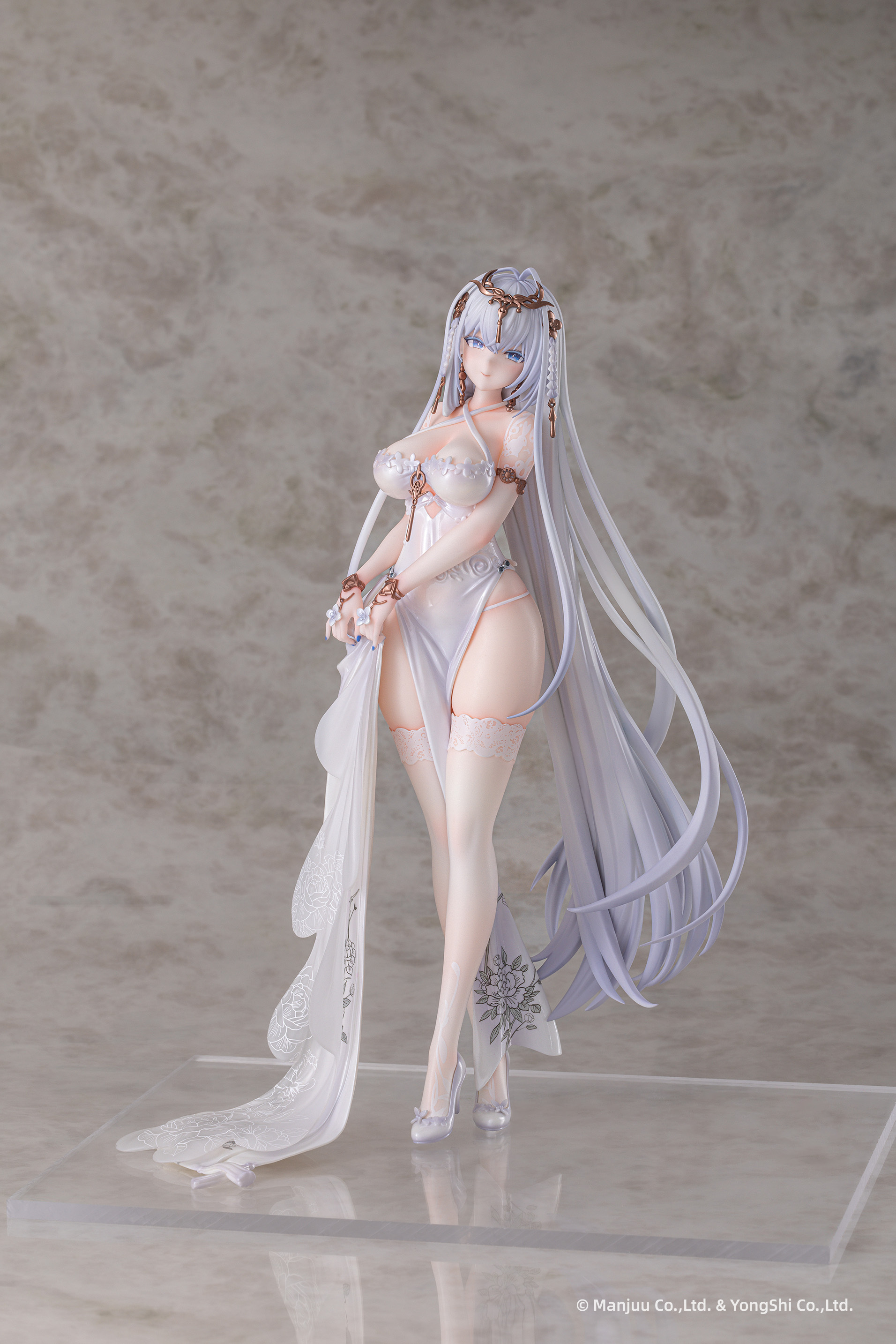 「ACG.GO」「預購」日版 AniGame 埃姆登 水月之澗Ver.(白) 1/6 Scale Figure 《碧藍航線》 Azur Lane