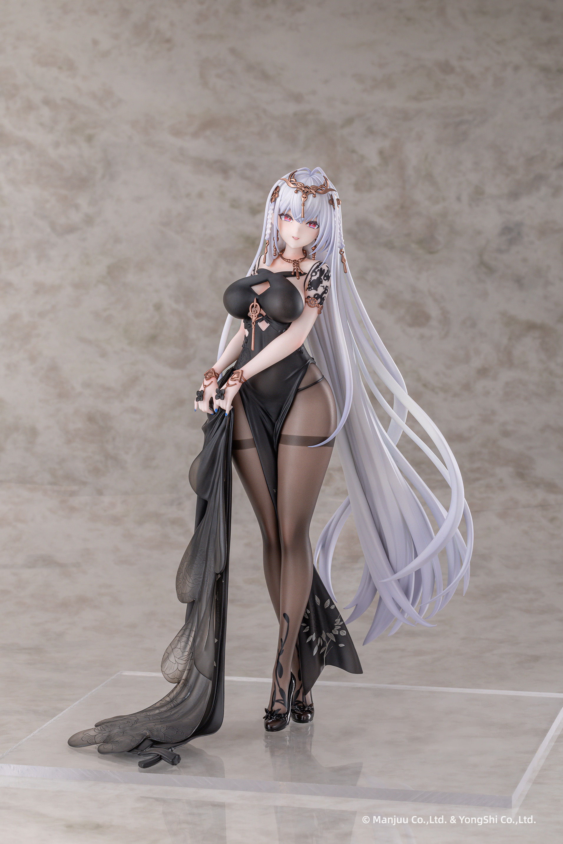 「ACG.GO」「預購」日版 AniGame 埃姆登 水月之澗Ver.(黑) 1/6 Scale Figure 《碧藍航線》 Azur Lane