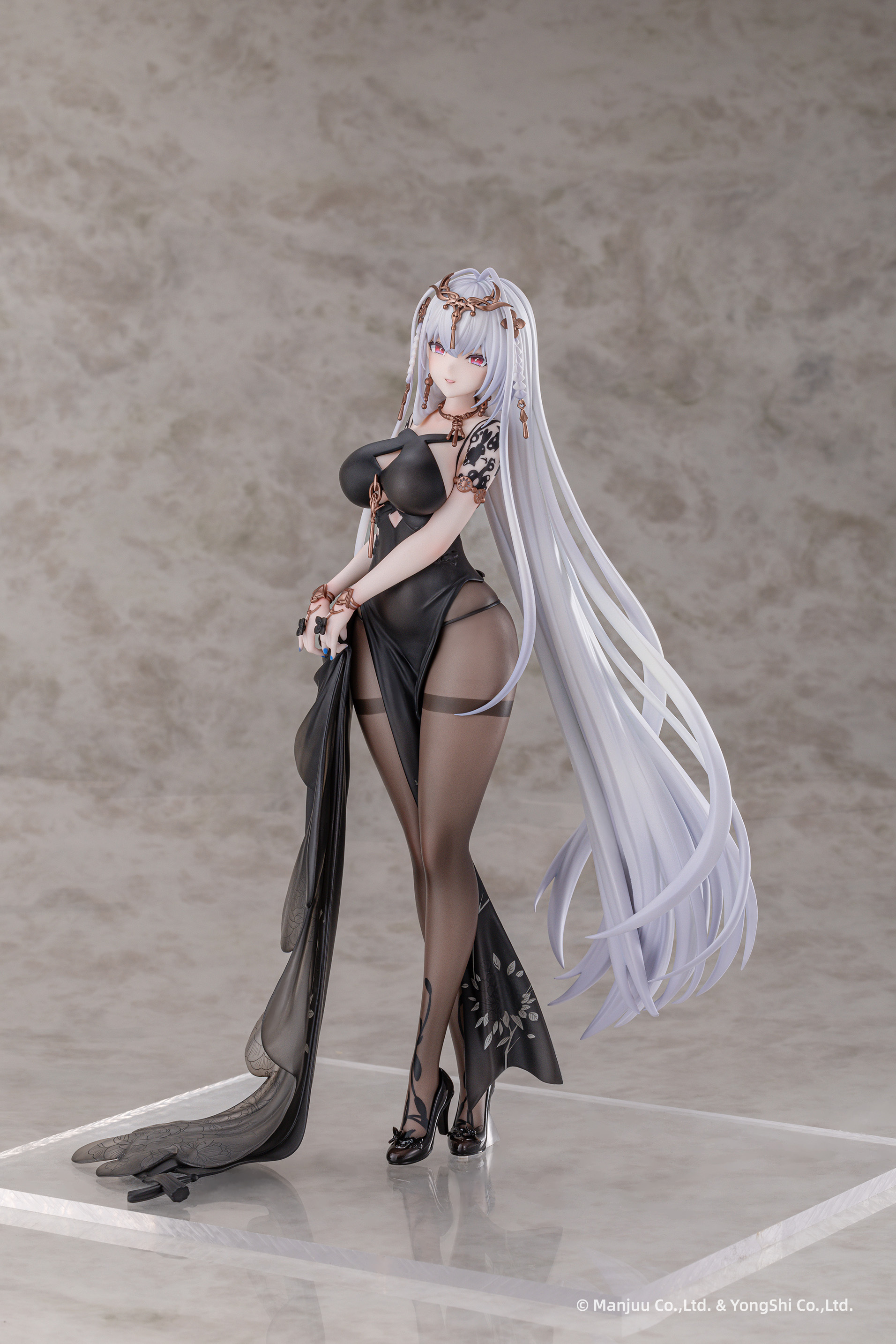 「ACG.GO」「預購」日版 AniGame 埃姆登 水月之澗Ver.(黑) 1/6 Scale Figure 《碧藍航線》 Azur Lane