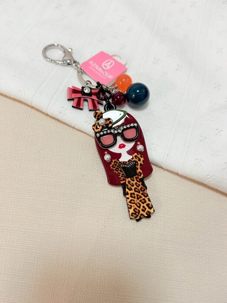 『GD』墨鏡時尚女孩吊飾