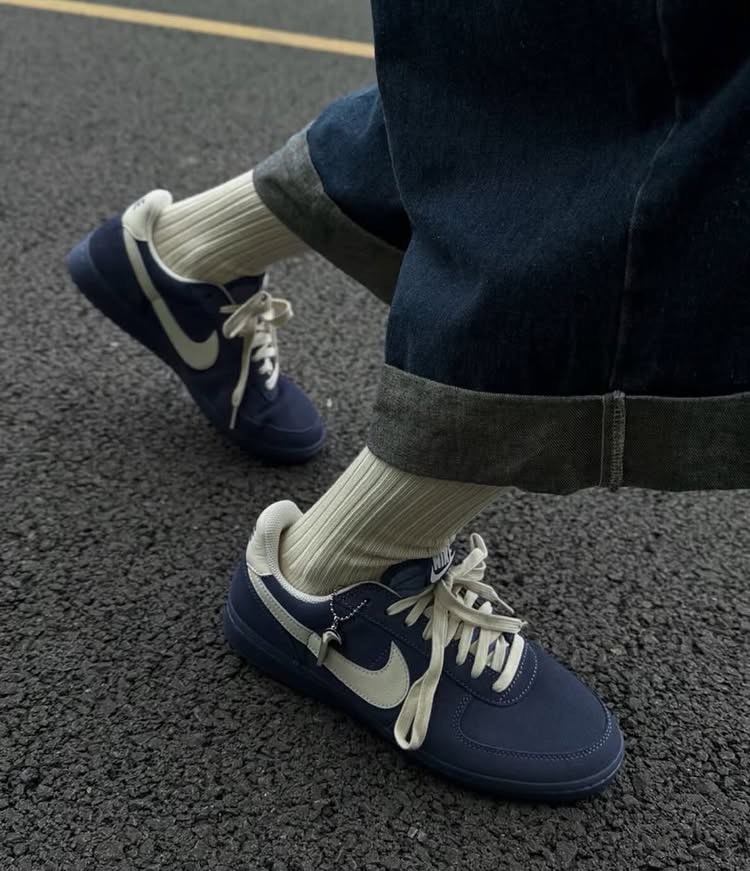 【預購】Nike Field General 藏藍 藍色 米白 麂皮 男鞋 德訓鞋 IF0666-400