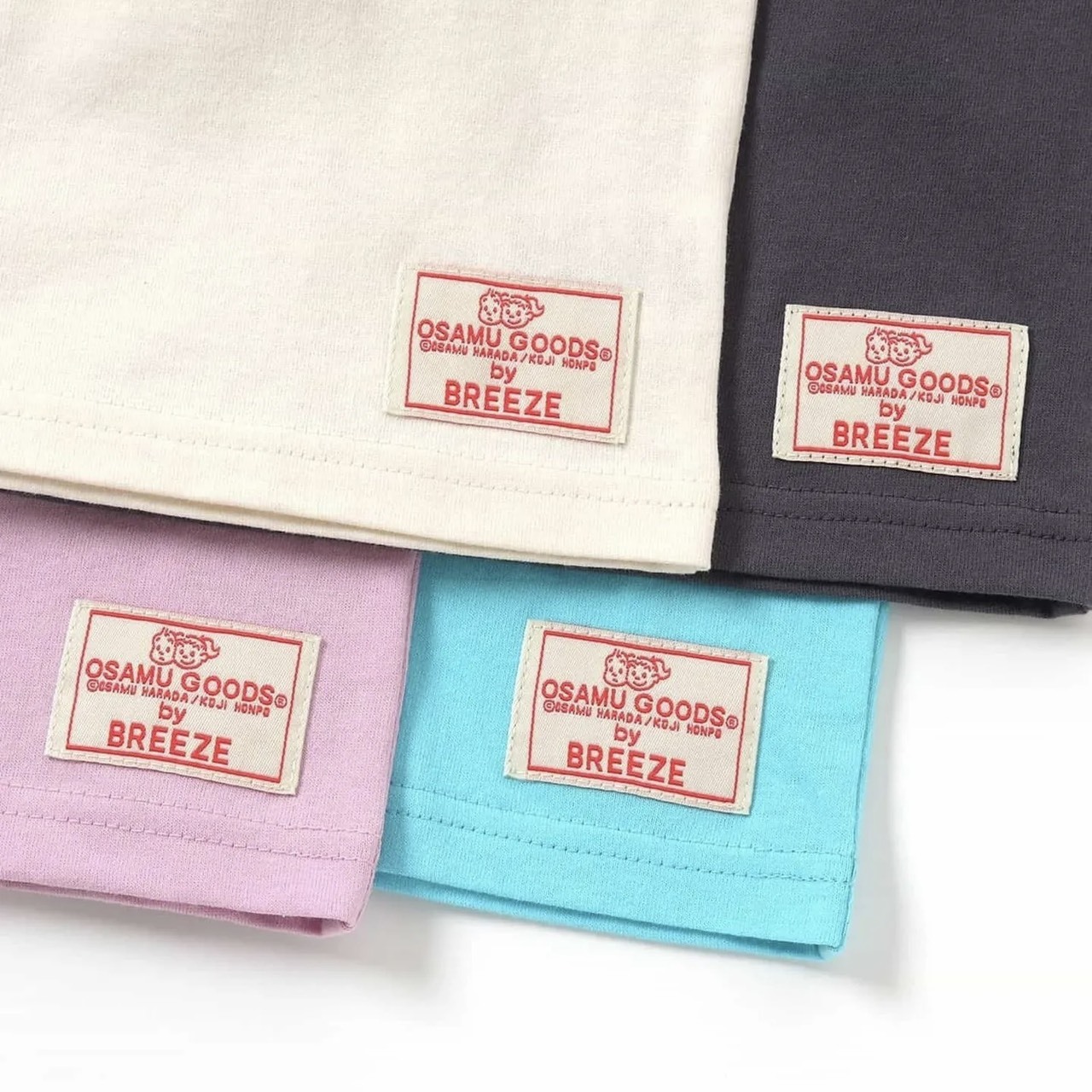 日本 90-140 OSAMU GOODS短袖聯名上衣 8色