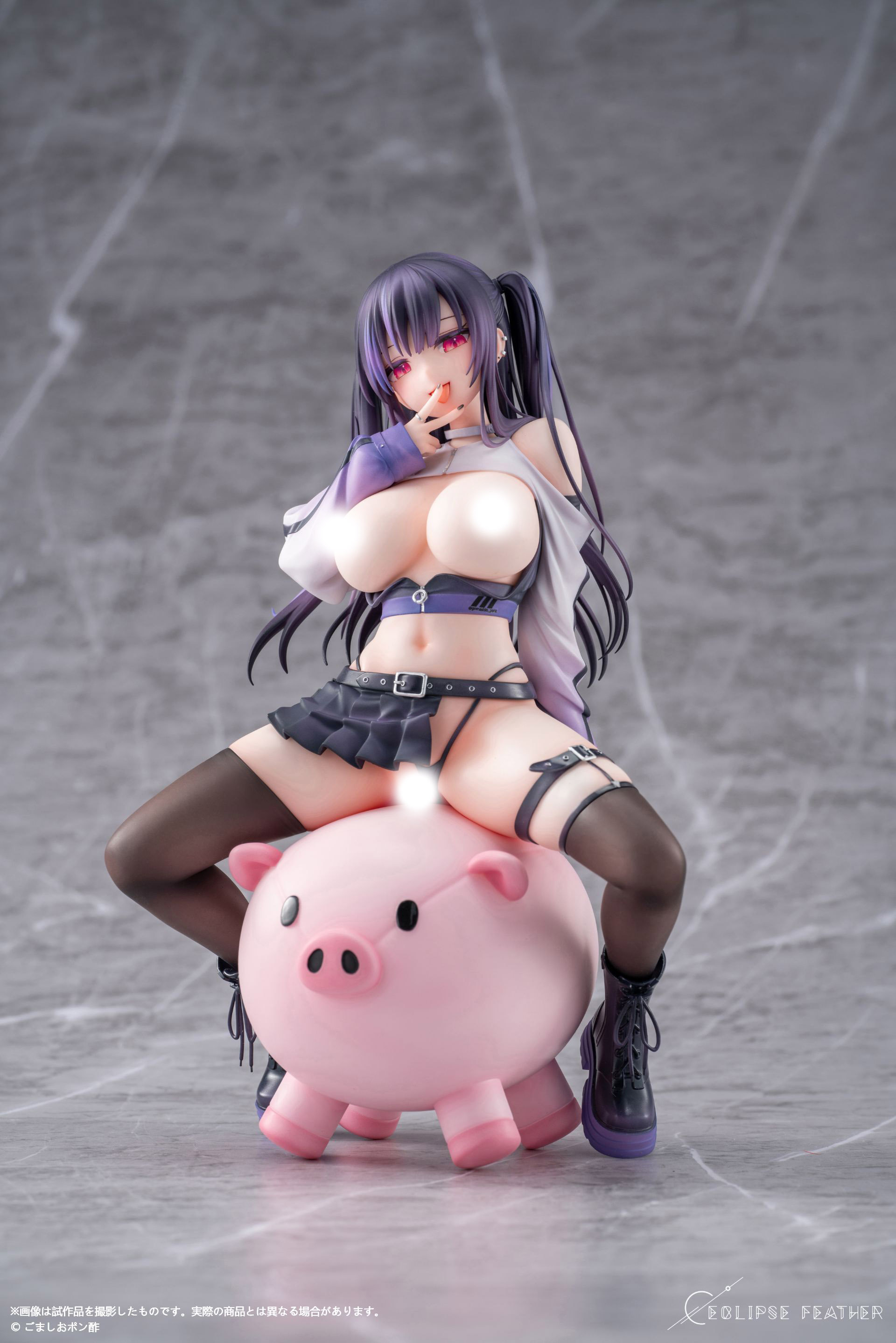 「R18.Japan」「預購」日版 Eclipse Feather - 1/6 愛園美香 豬豬彈跳Ver. 豪華版 PVC(附特典：原畫掛畫)