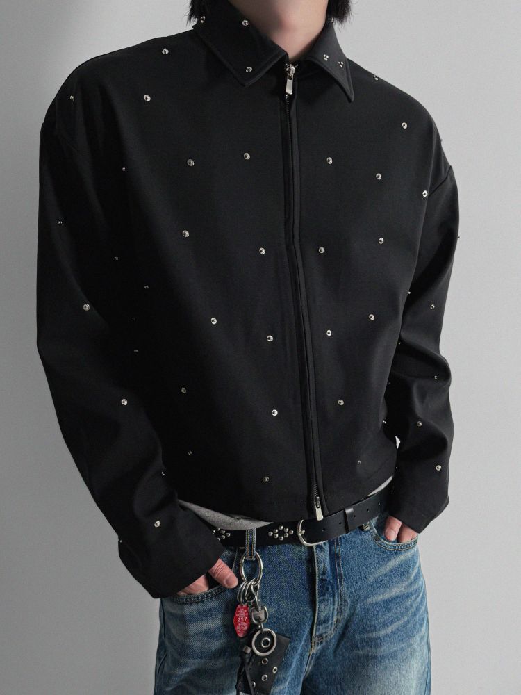 Rivet 鉚釘短款夾克