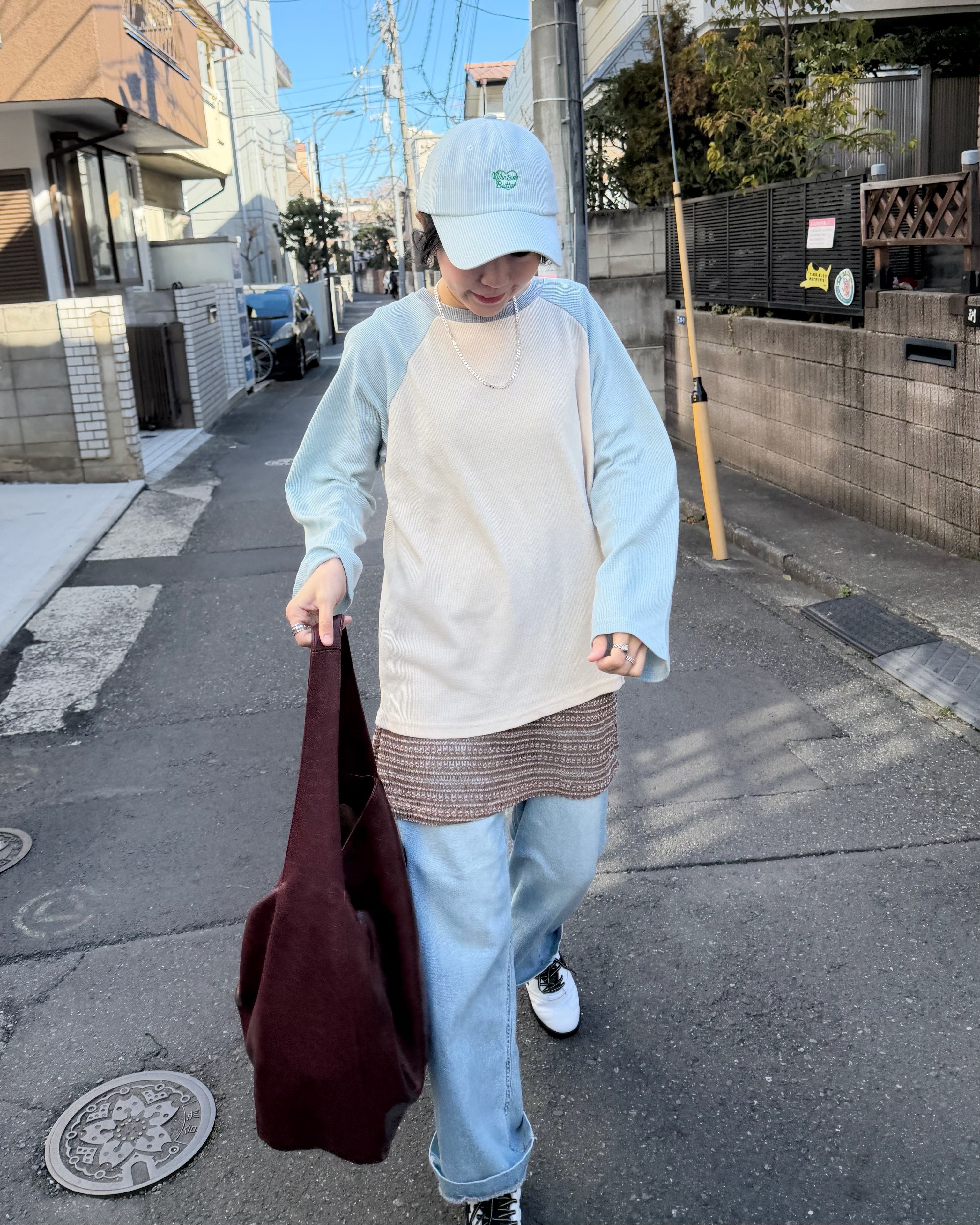 2月新品♥華夫格牛角䄂Top