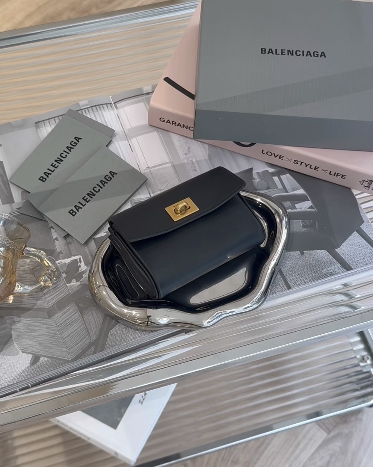 BALENCIAGA｜RODEO 零錢包 黑色