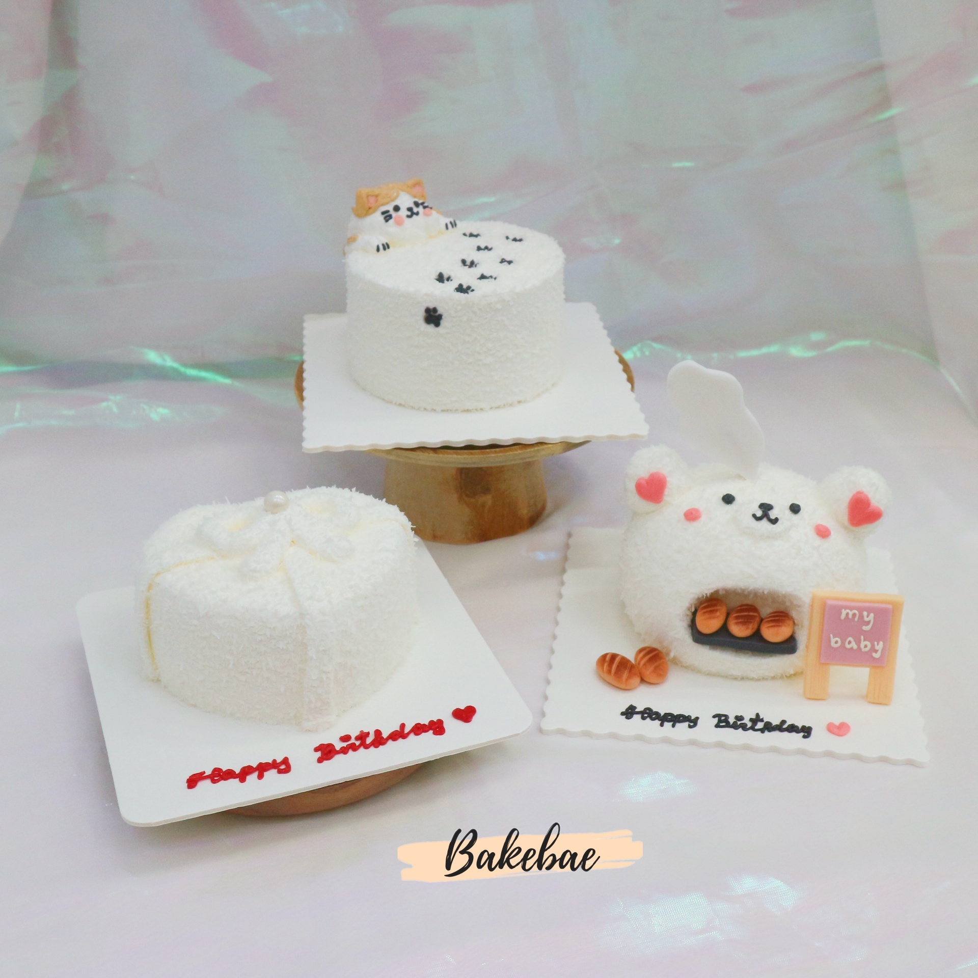 2026全新 毛絨絨系列 毛絨絨麵包店蛋糕