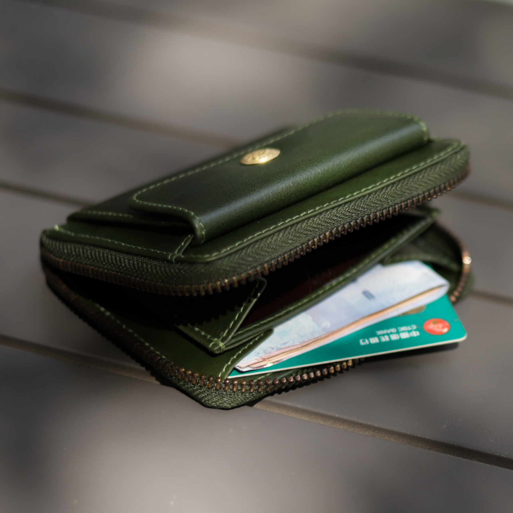 『新品上市』老爺有喜 古典雙層零錢包(075020cd)