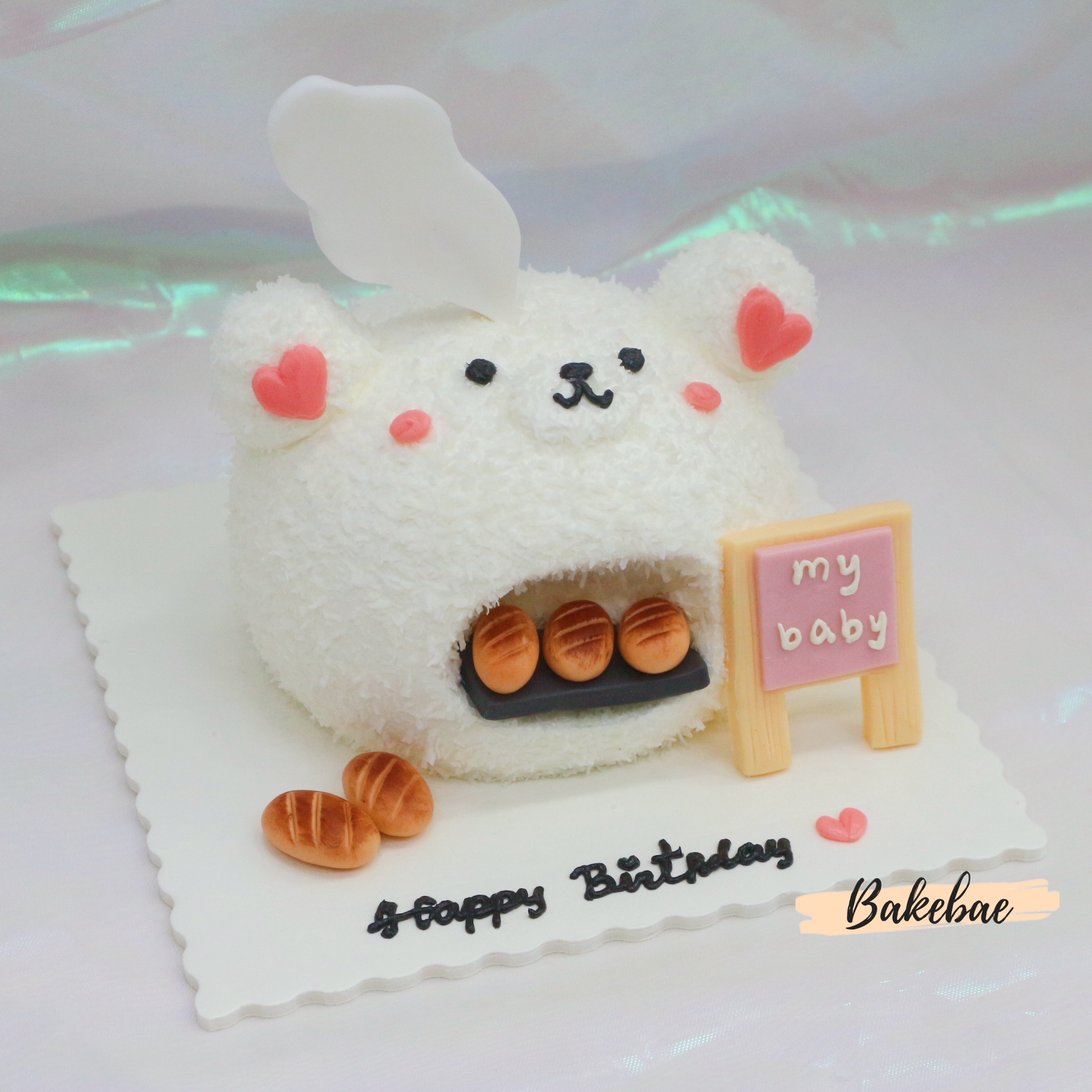 2026全新 毛絨絨系列 毛絨絨麵包店蛋糕