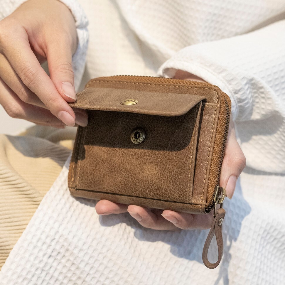 『新品上市』老爺有喜 古典雙層零錢包(075020lt)