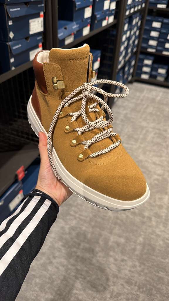 WE036 Cole Haan 防水登山靴 啡色