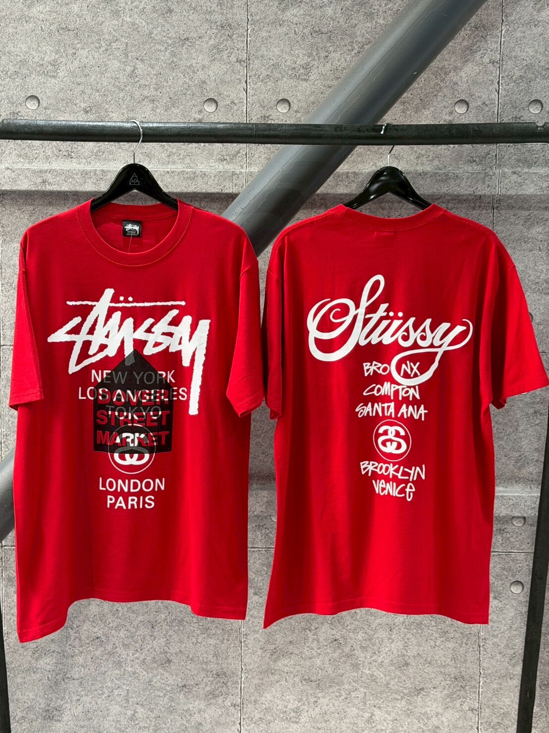 STUSSY x DSM WORLD TOUR TEE 世界巡迴 短袖 T