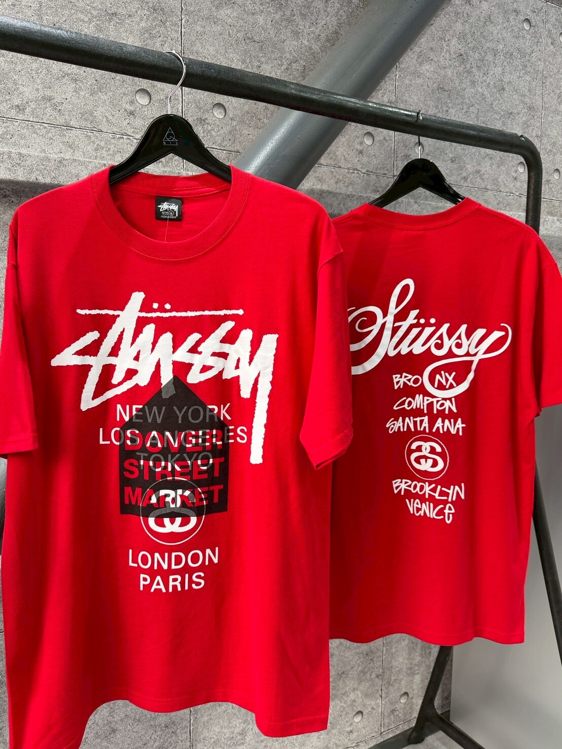 STUSSY x DSM WORLD TOUR TEE 世界巡迴 短袖 T