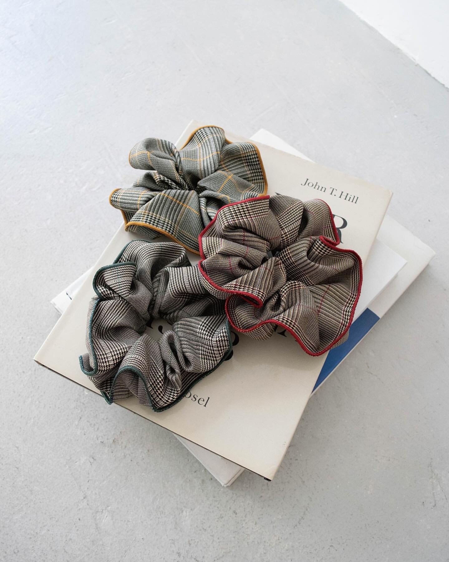 英倫風格仔大腸髮圈