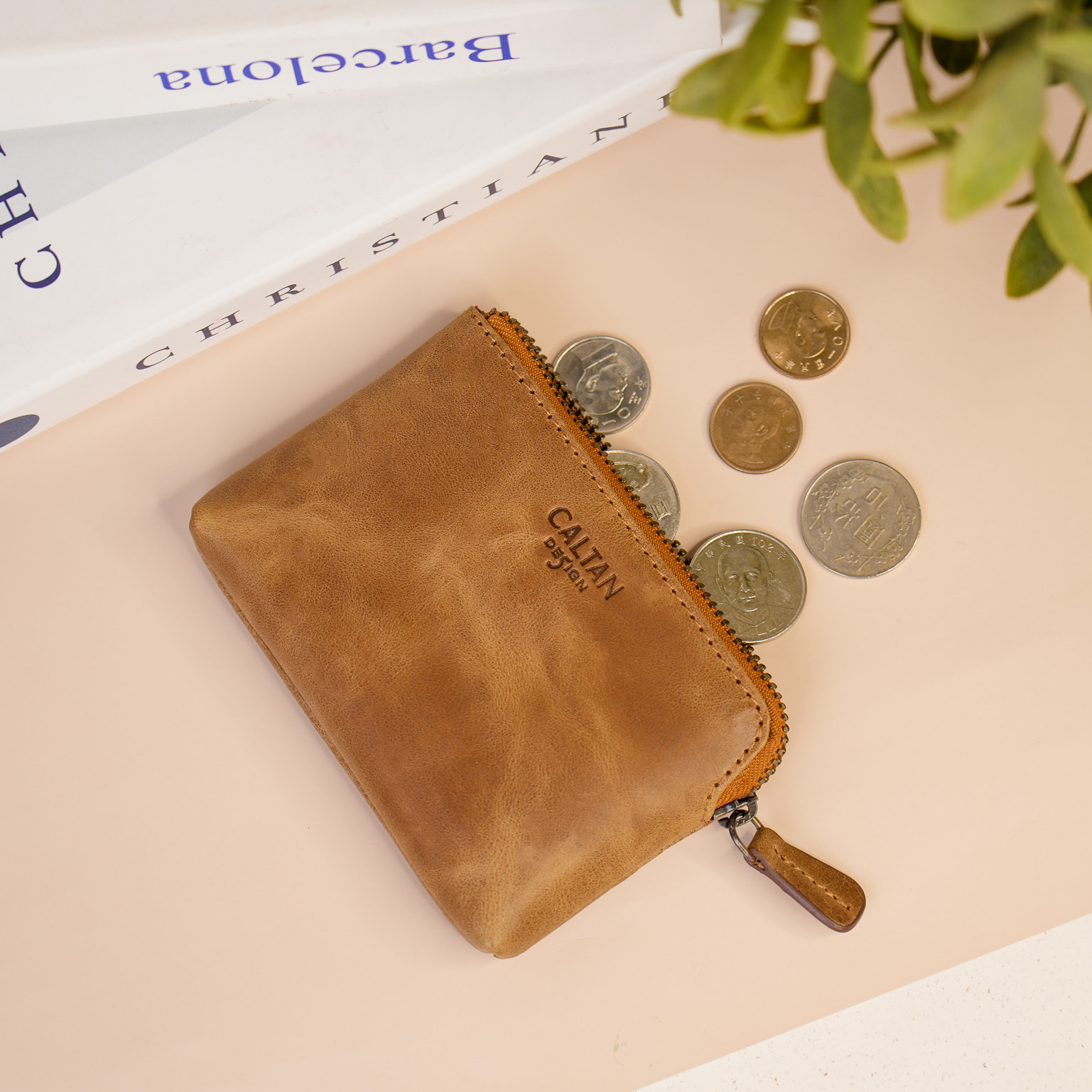 『新品上市』老爺有喜 真皮單層零錢包(075076lt)