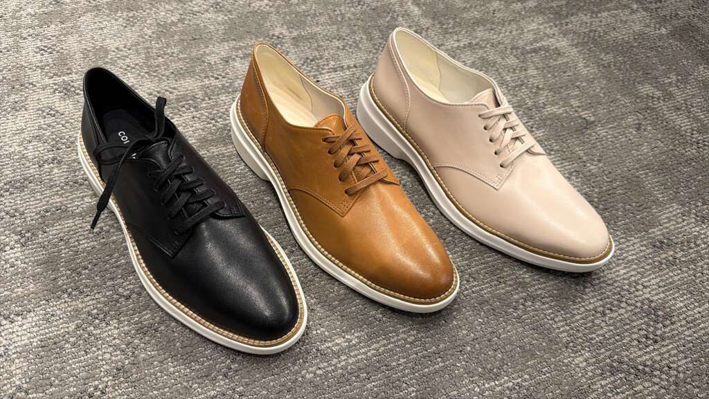WE047 Cole Haan 綁帶白邊休閒鞋