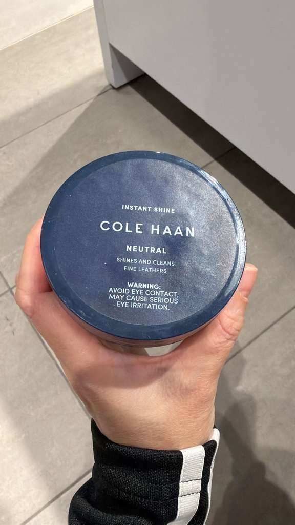 WE063 Cole Haan 皮革亮光海綿