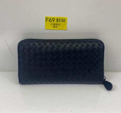 AB260309-F69-打蠟長夾-黑色