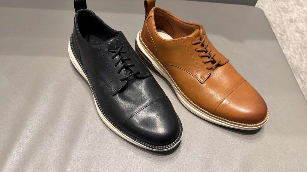 WE071 Cole Haan Grand Hurrion Cap Toe Derby 男士休閒鞋