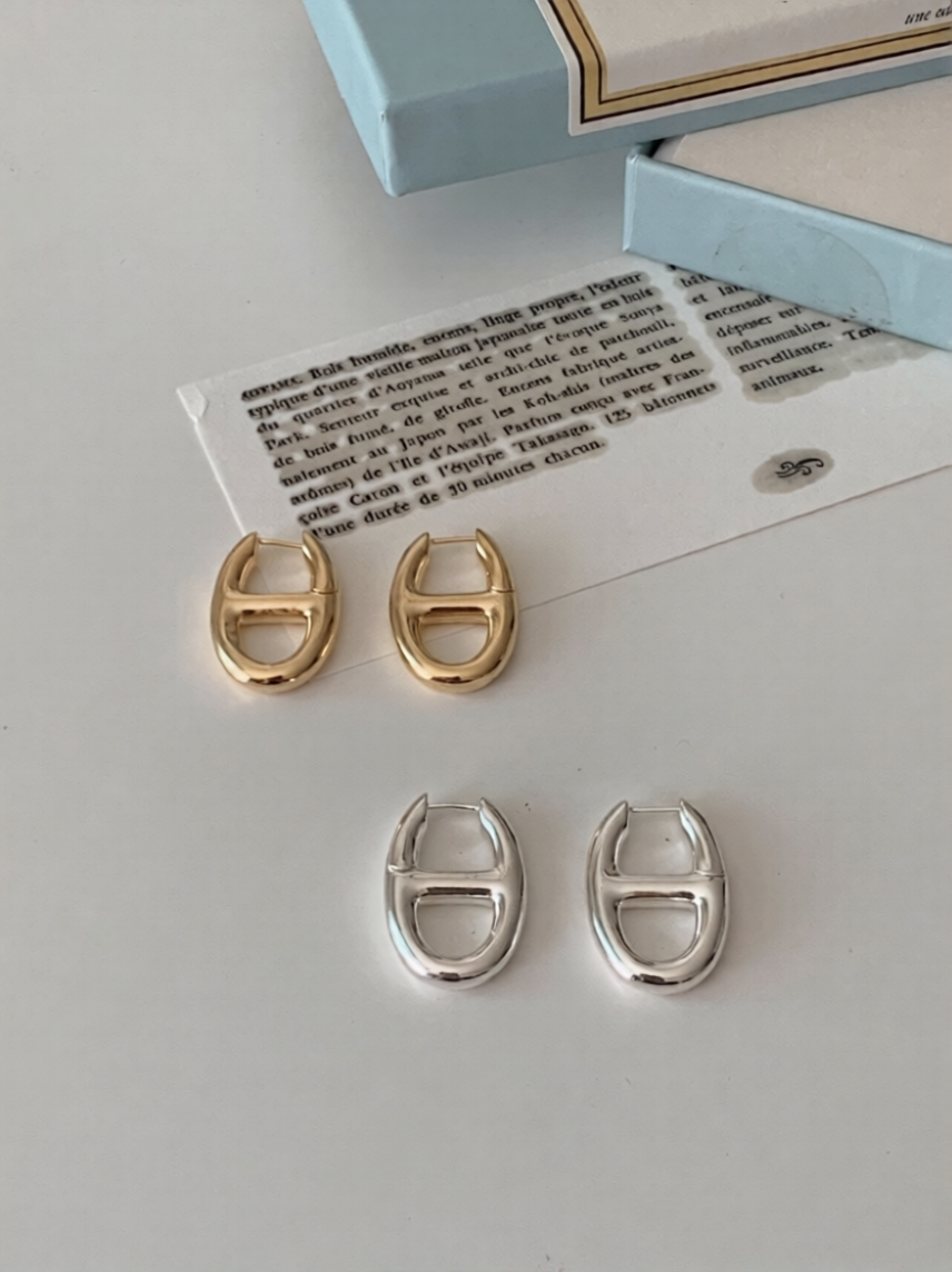 Chic Horseshoe Earrings [2 Colors]