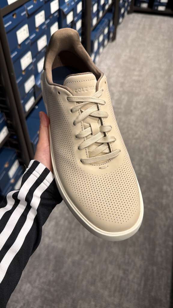 WE075 Cole Haan GrandPrø 系列 奶白色男士休閒鞋