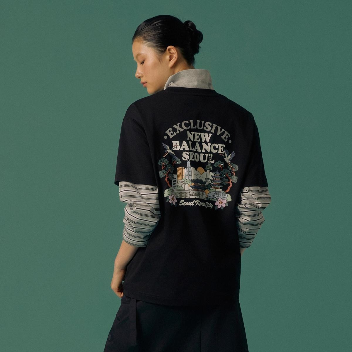 韓國代購 NEW BALANCE UNI NB Seoul Landmark Tee