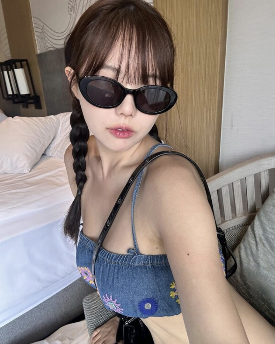 時髦多色橢圓墨鏡 [ 6色 ]