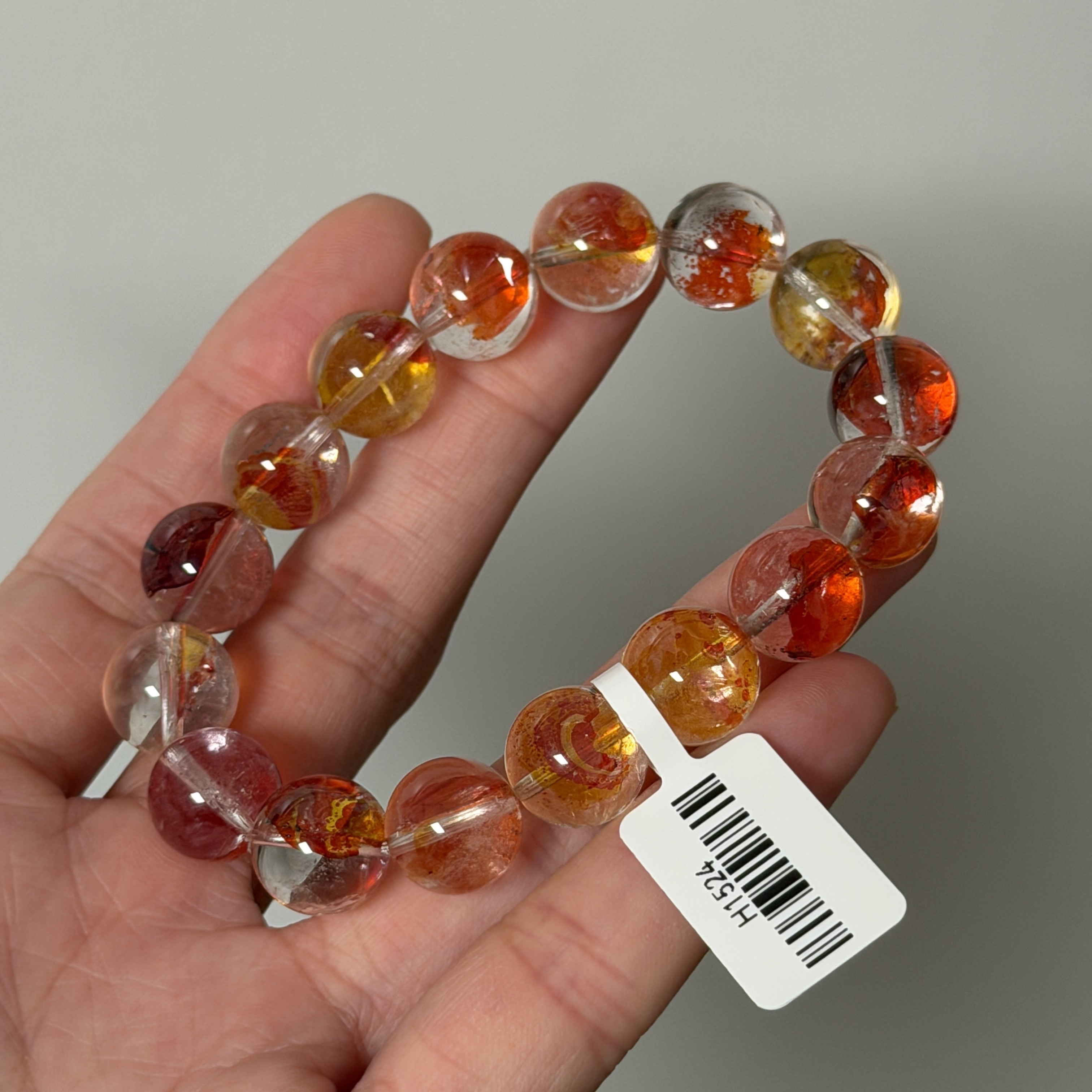 頂級錦鯉膠花 12+mm H1524