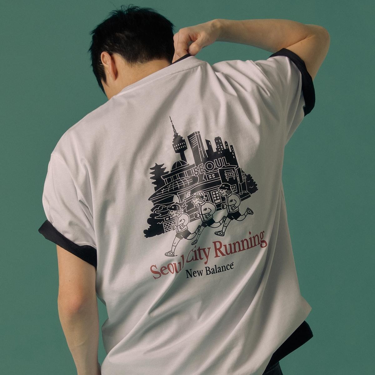 韓國代購 NEW BALANCE UNI NB Seoul City Running 2.0 Tee