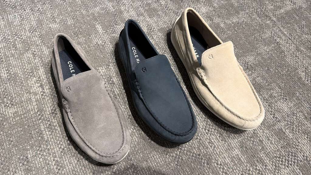 WE086 Cole Haan 男士麂皮樂福鞋