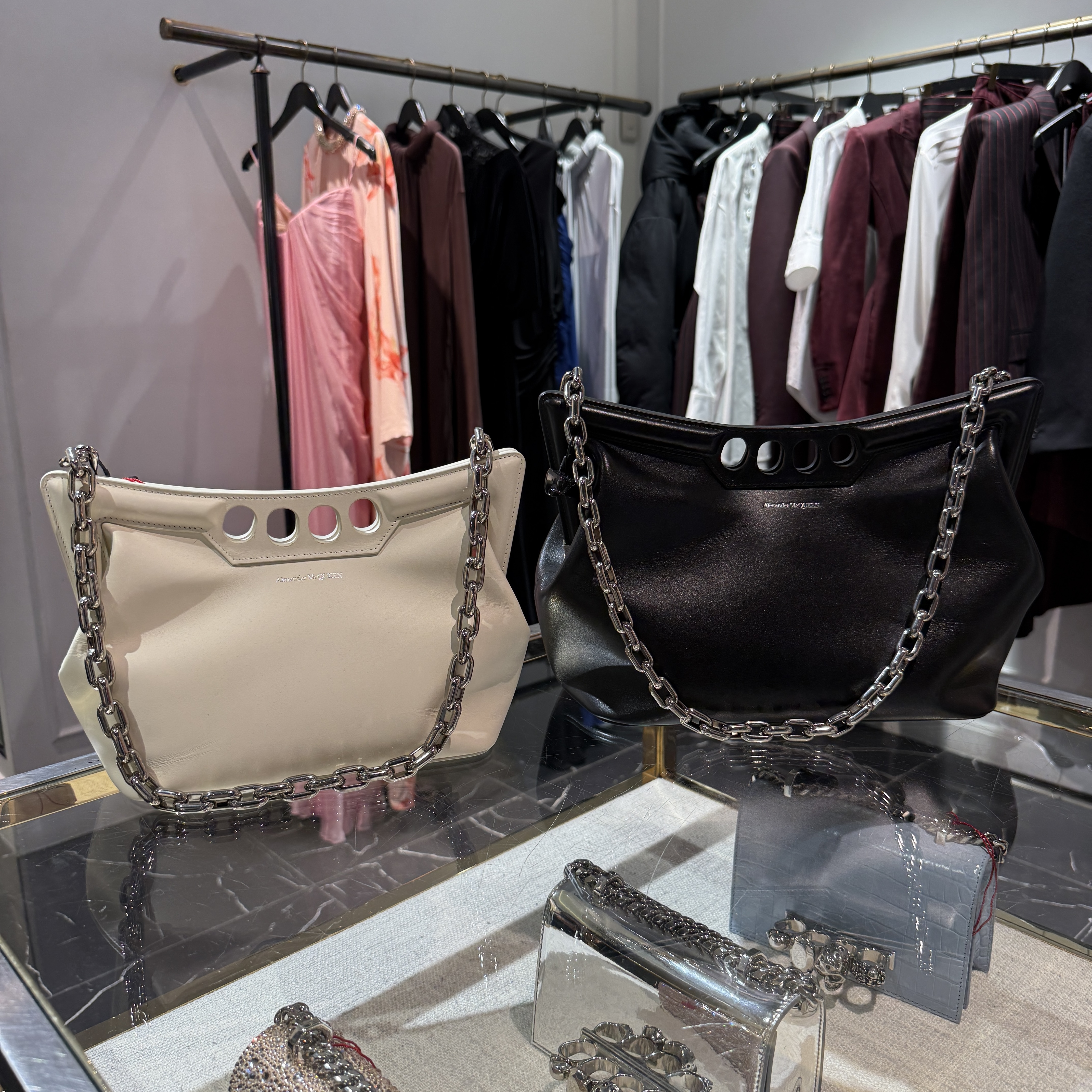 Alexander McQueen the peak bag Small