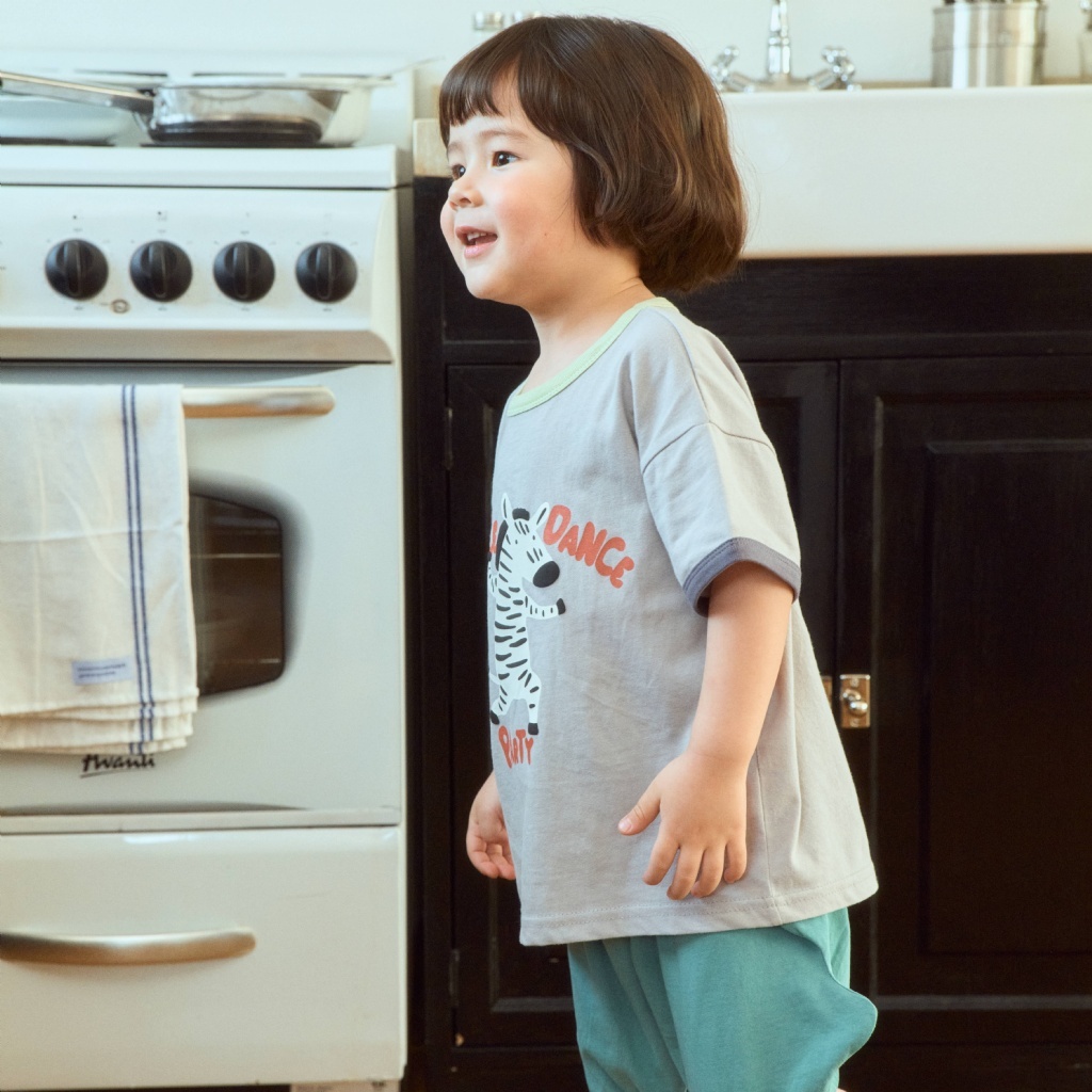 正韓夏 1stblue 跳舞動物上衣