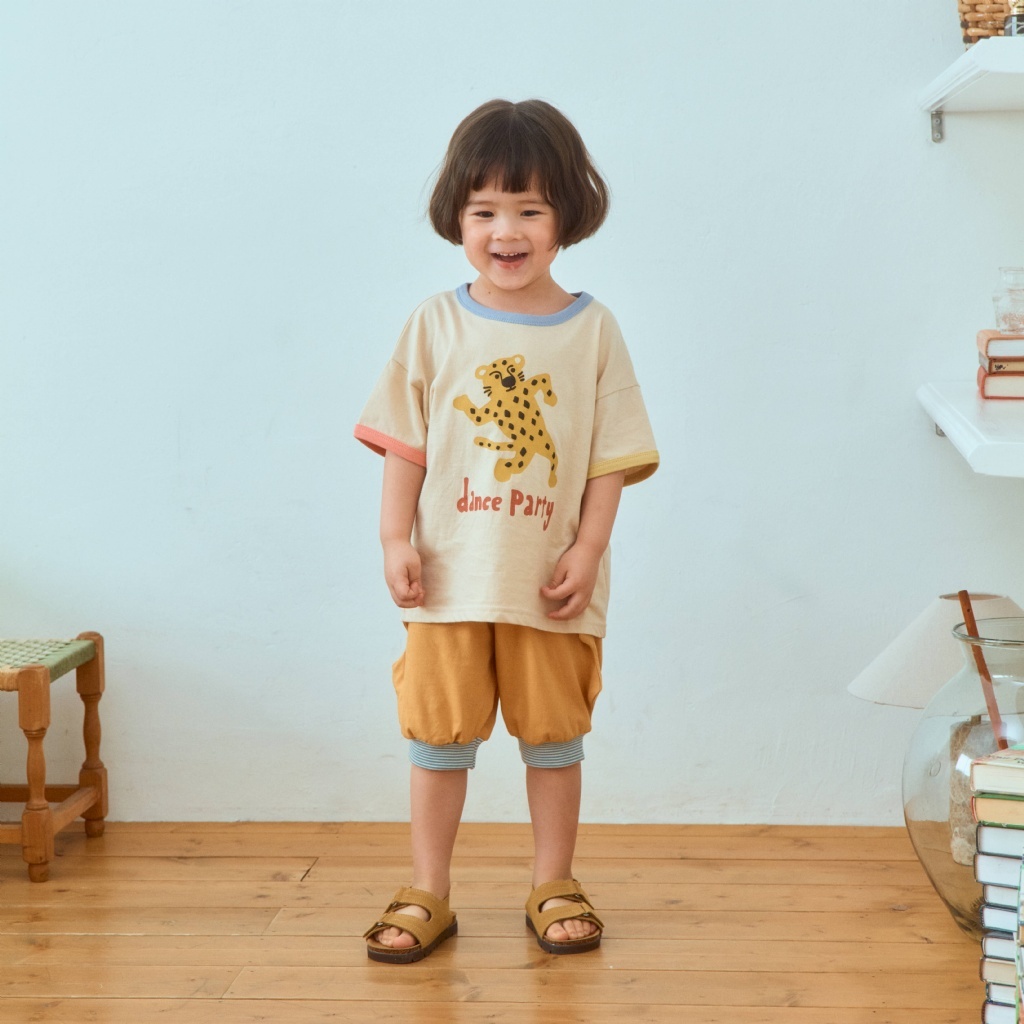 正韓夏 1stblue 跳舞動物上衣