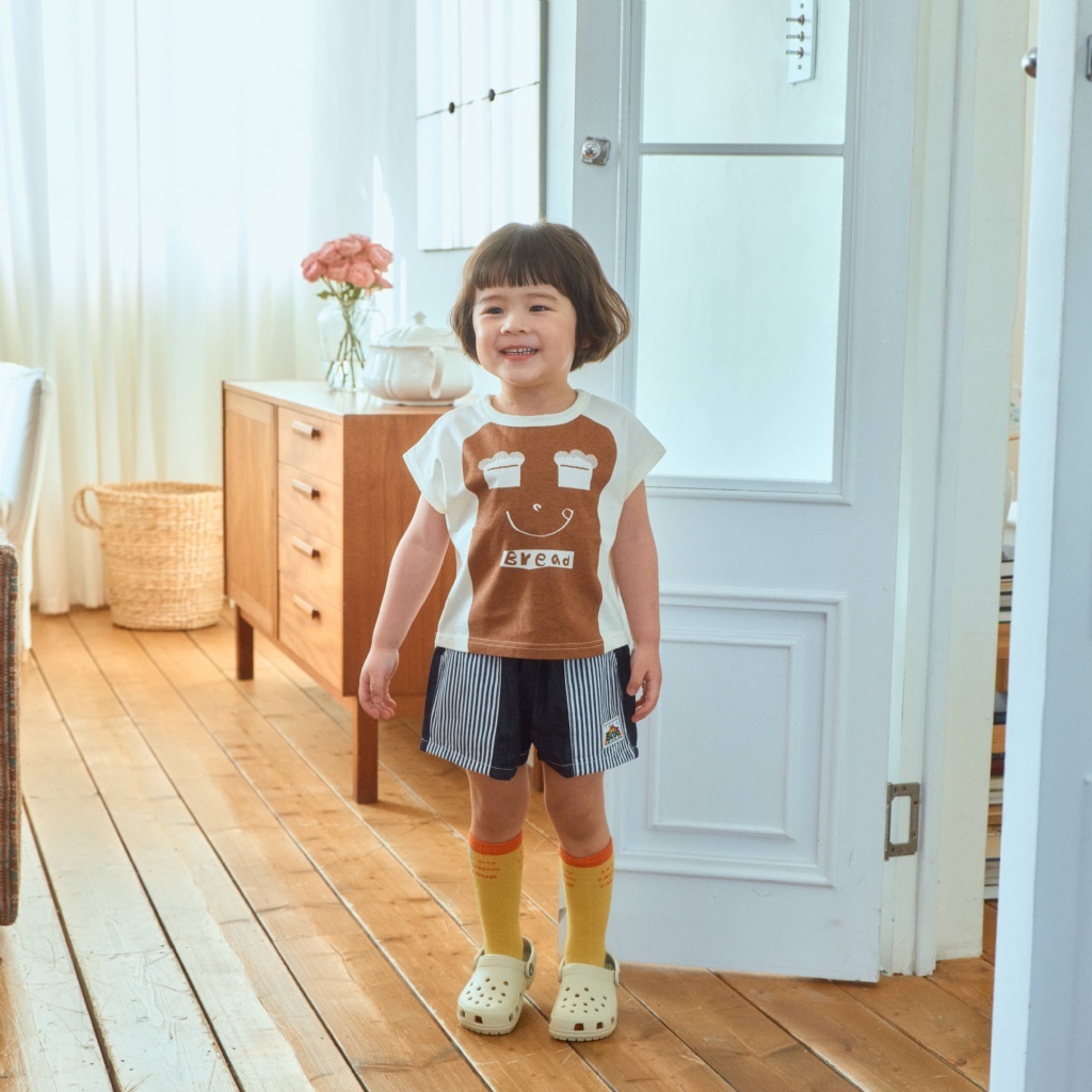 正韓夏 1stblue 微笑吐司上衣