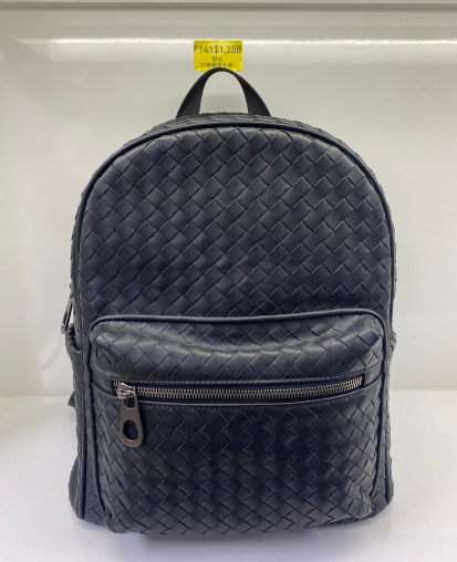 AB260309-F141-打蠟雙肩大號 -黑色