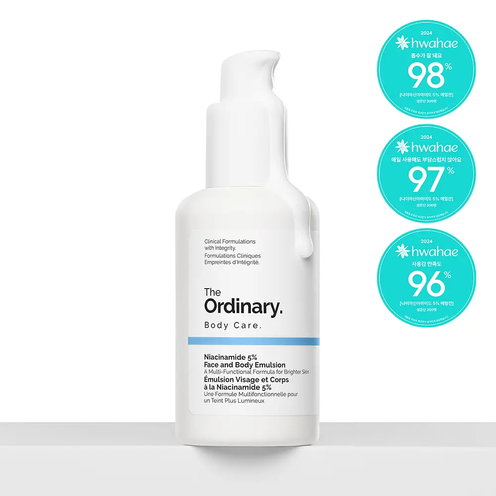 THE ORDINARY 5% 菸鹼醯胺臉部與身體乳液 100mL