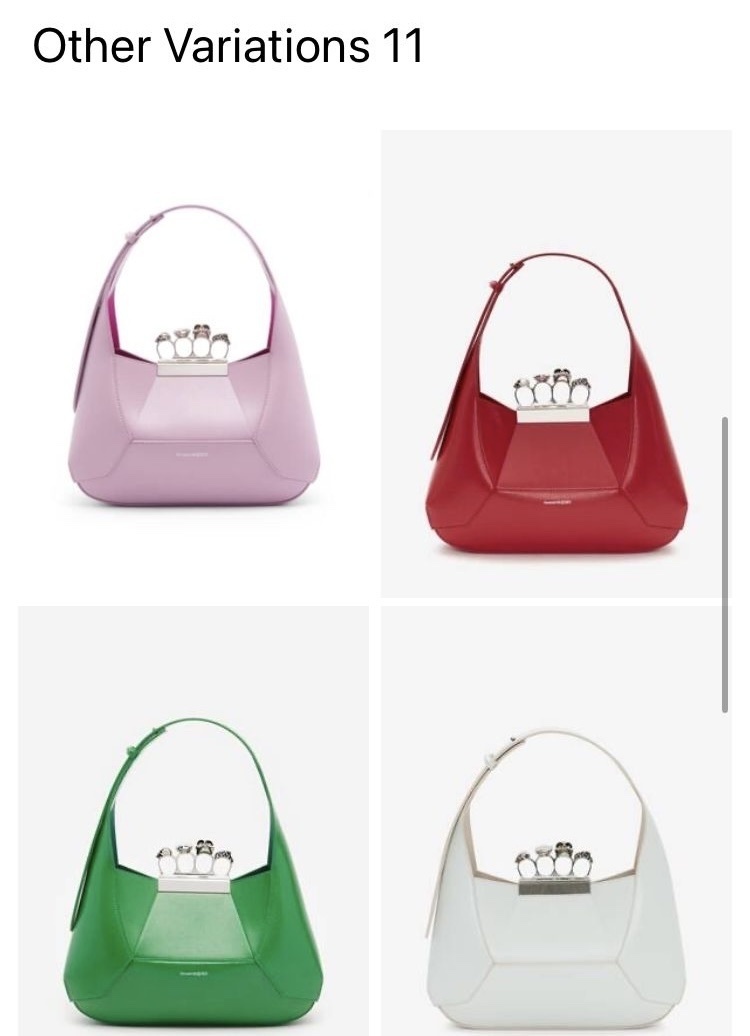 Alexander McQueen the jewelled hobo bag