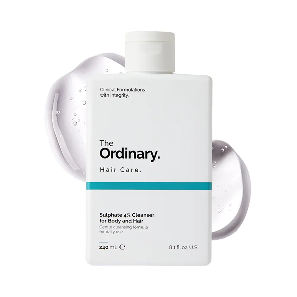 THE ORDINARY 4% 硫酸鹽身體與頭髮潔淨露 240mL