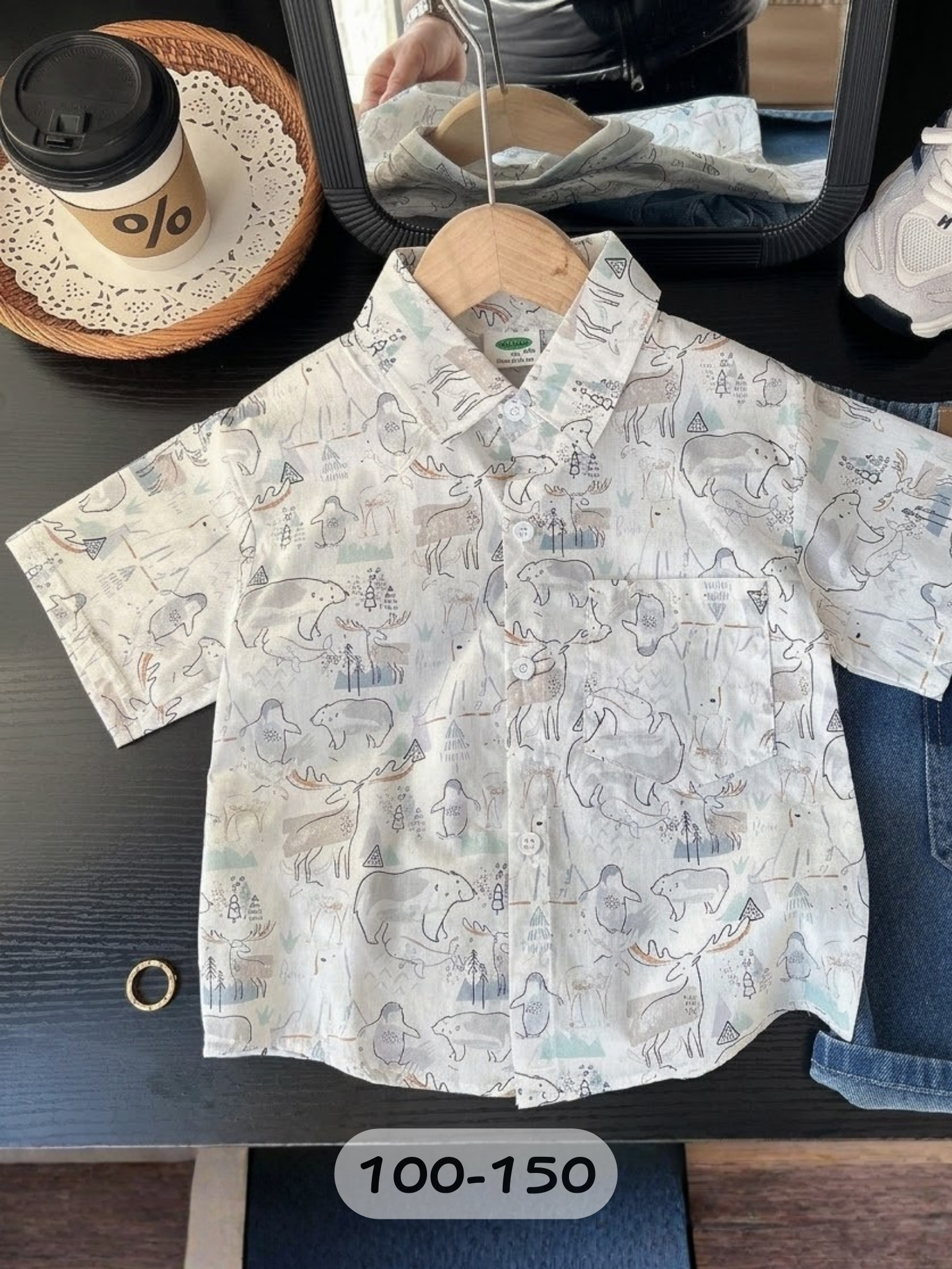 北極熊 短袖襯衫