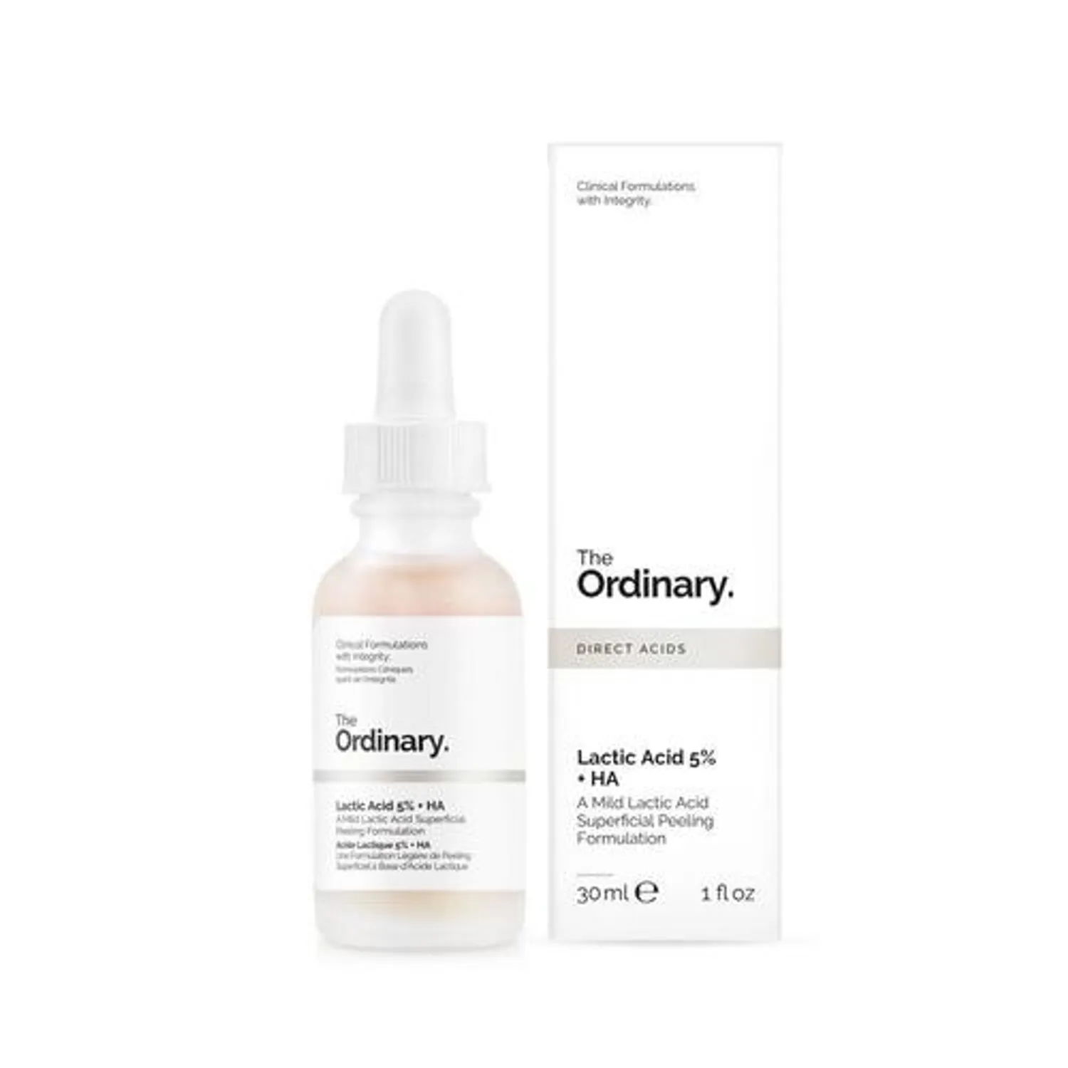 THE ORDINARY 5% 乳酸 + 透明質酸精華 30mL