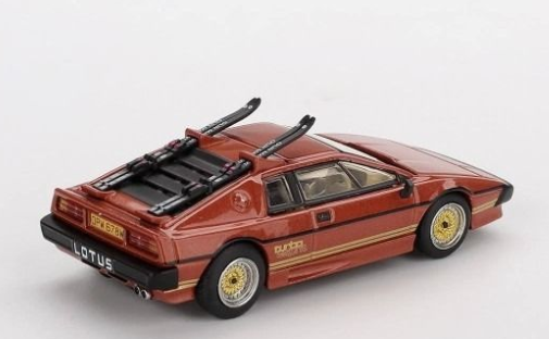 MINI GT 912 LOTUS ESPRIT TURBO COPPER FIRE METALLIC "FOR YOUR EYES ONLY"/ ENGLISH BLISTER PACKAGING