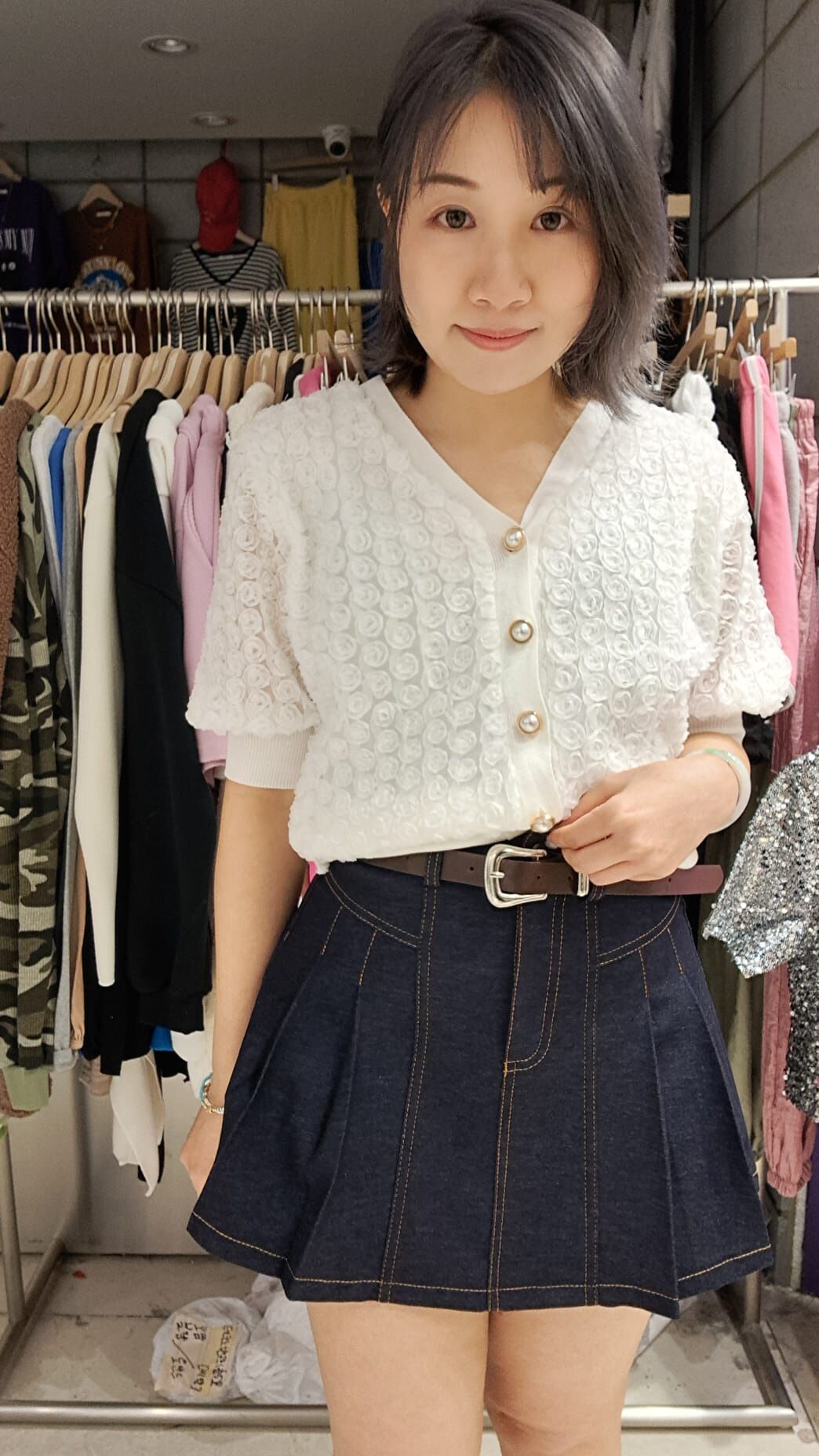 MS10P 仿牛仔裙（棉料）