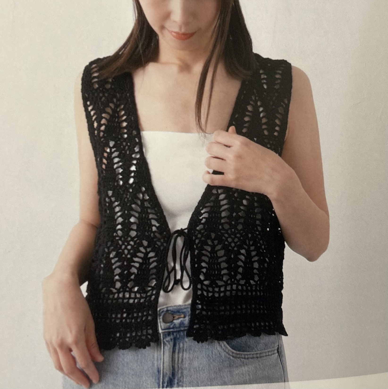 ! New ! 夏 日 鉤 織 背 心 材 料 包