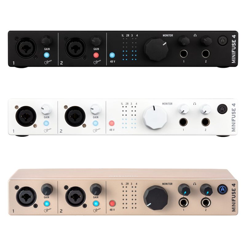 Arturia Minifuse 4 Versatile desktop audio interface