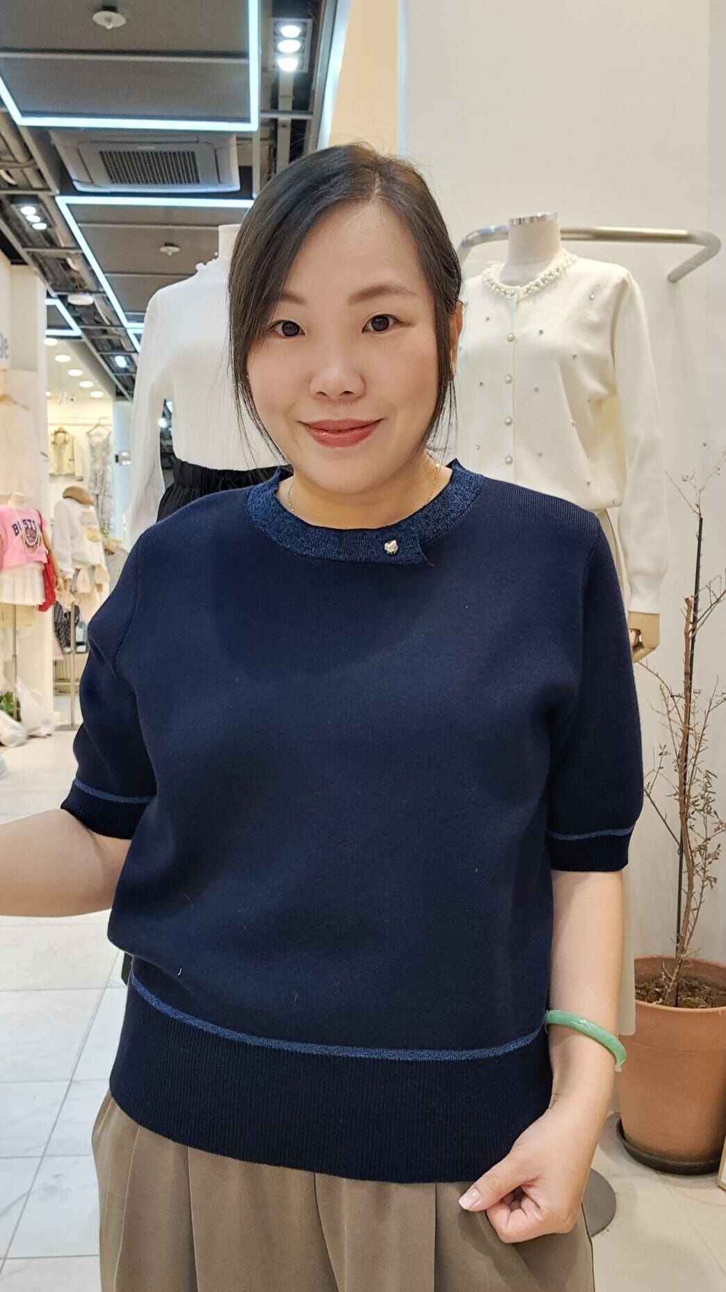 JC0309E 領上一顆鈕