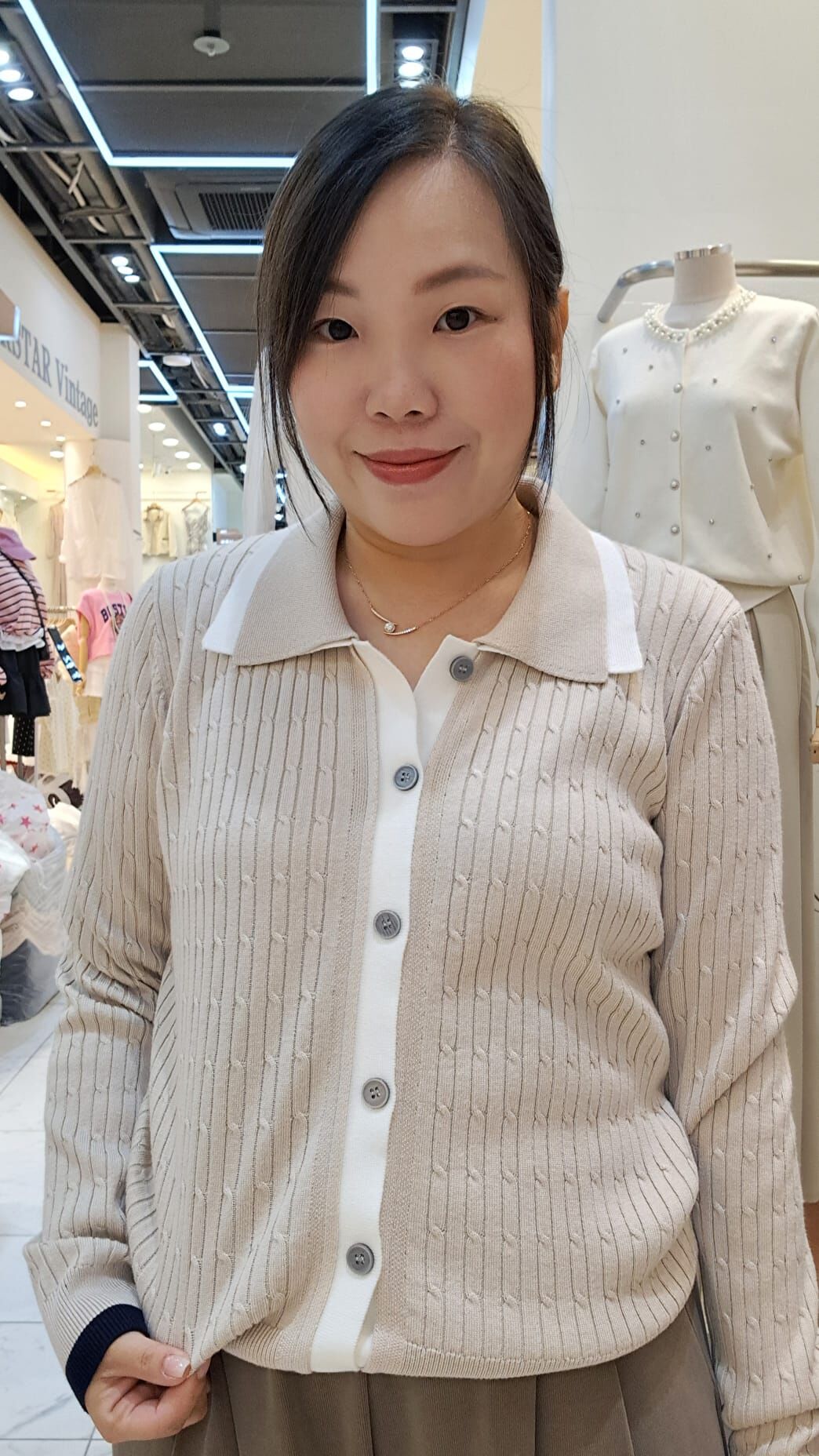 JC0309H POLO款 拼色領