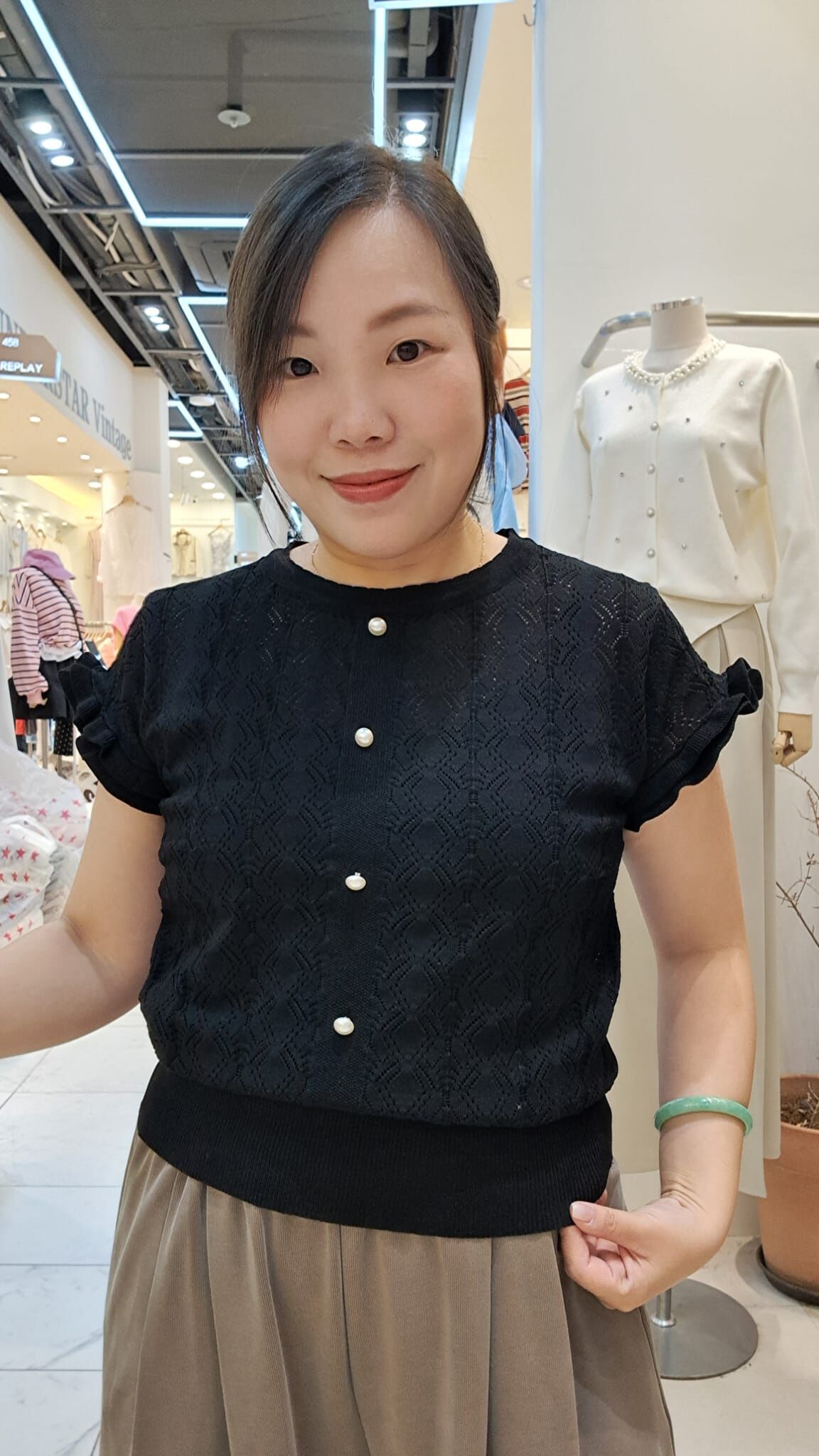 JC0309J 鈎花款小飛袖