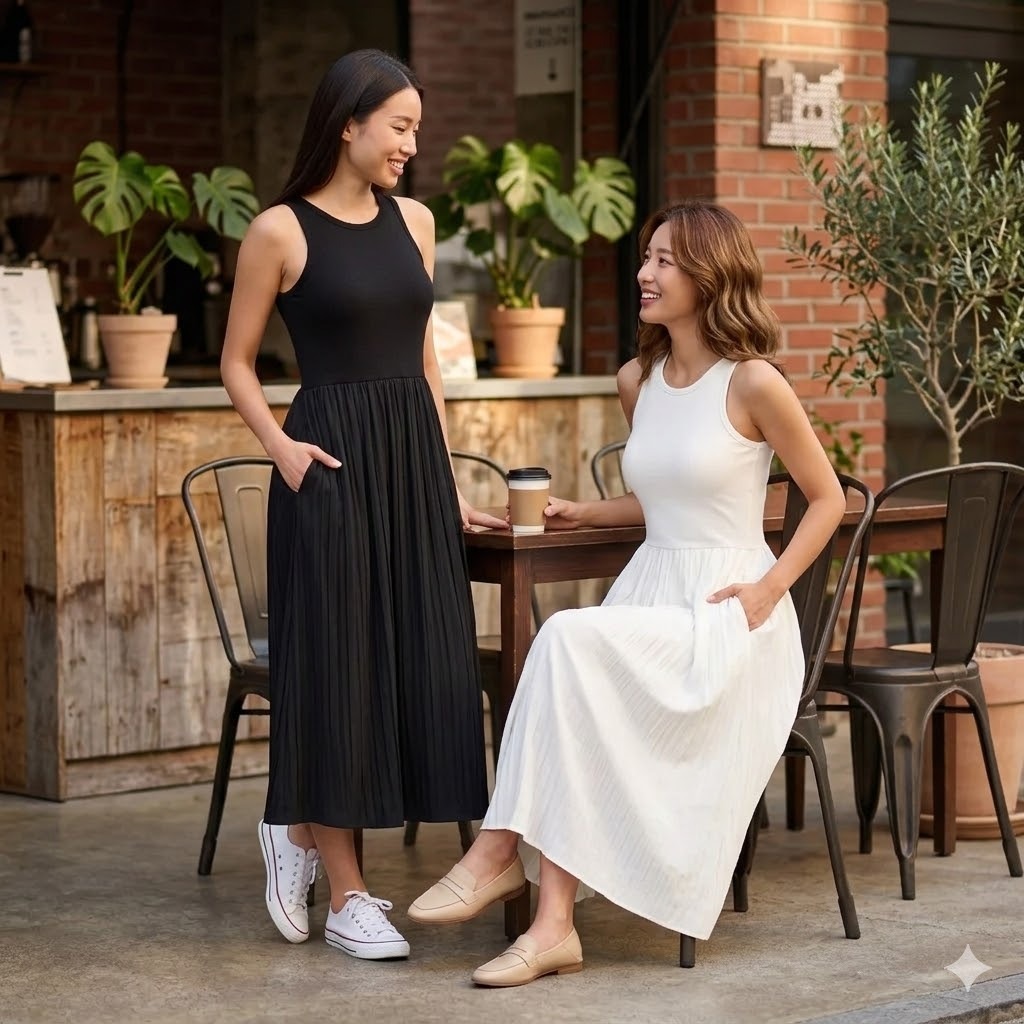 【預購】DKNY H022706 高級感長裙