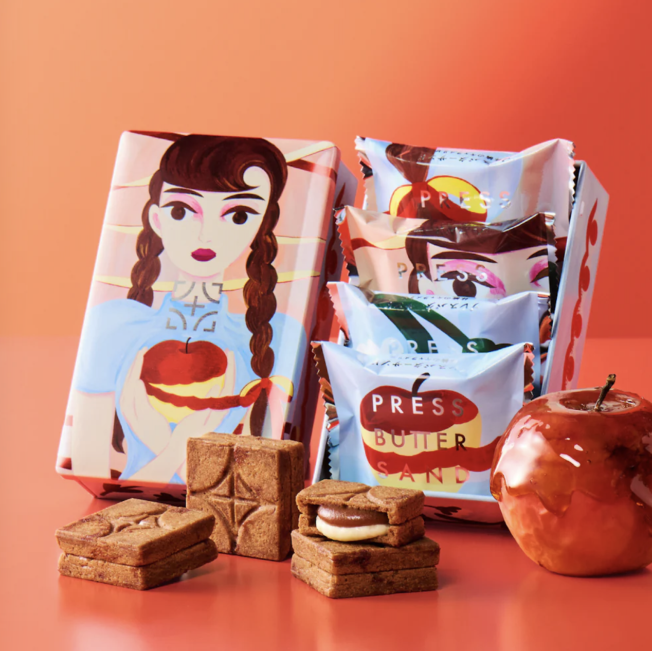 Press Butter Sand｜焦糖蘋果