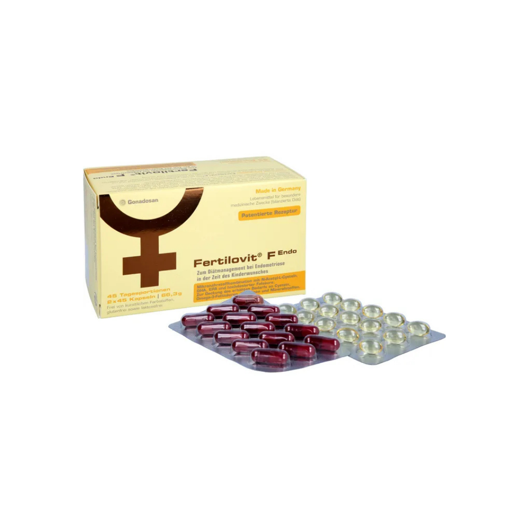 FERTILOVIT® F ENDO 女士備孕微量營養素 45天份量 | 90粒膠囊